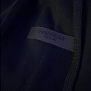 Essentials Black Sweatpants